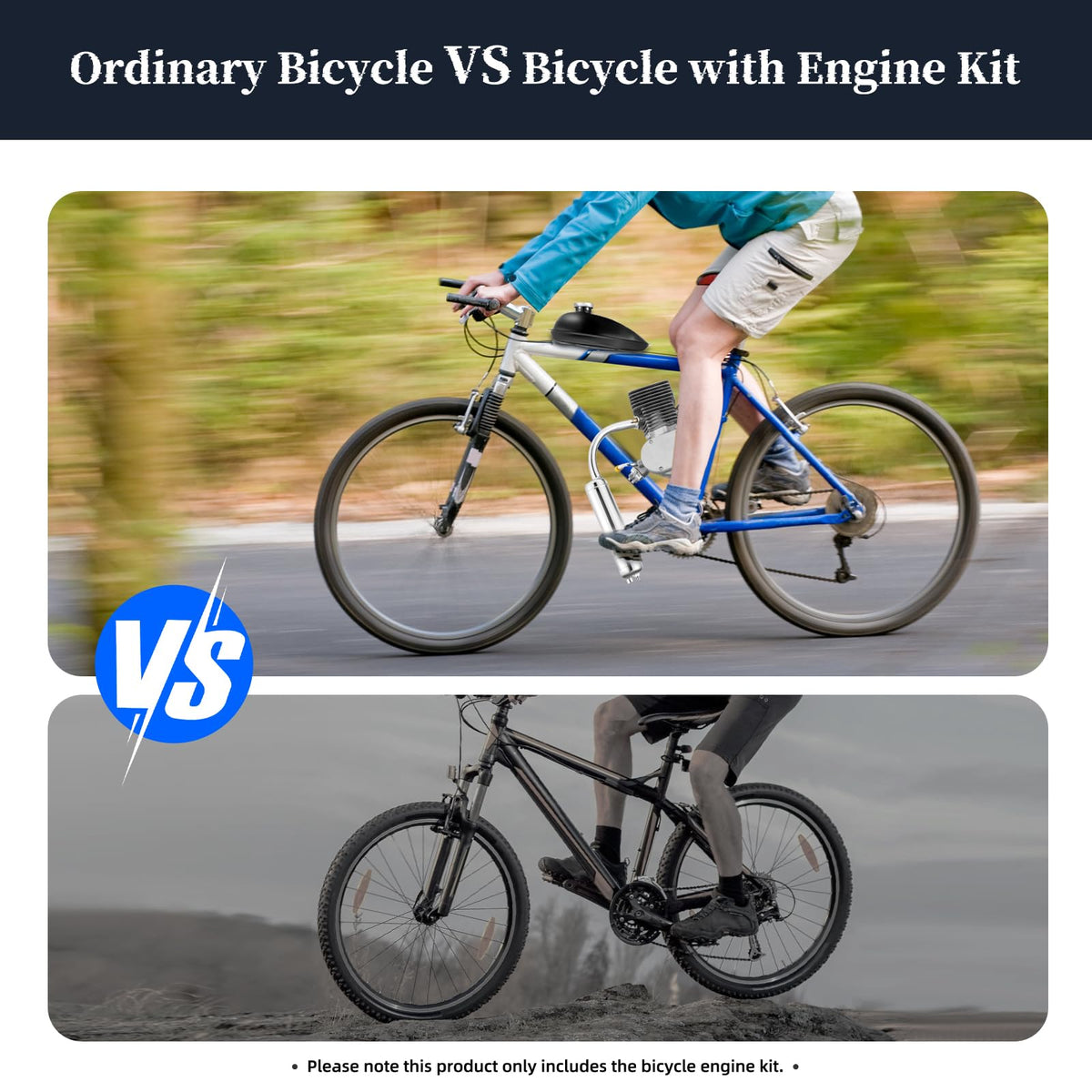 100CC 2-Stroke Bicycle Engine Kit T6911
