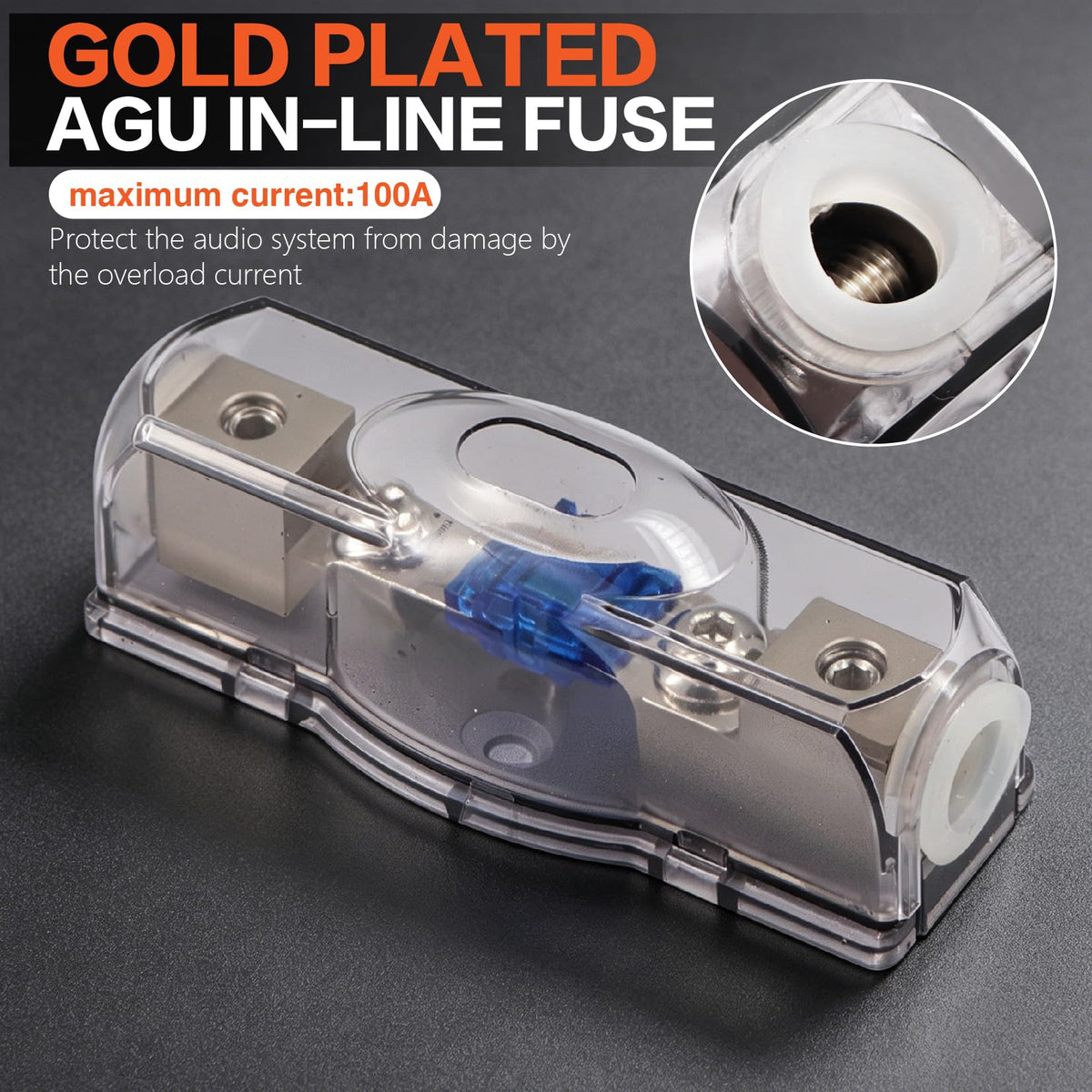 0 Gauge Car Audio Amp Wiring Kit 3000W with Bass Knob R165205