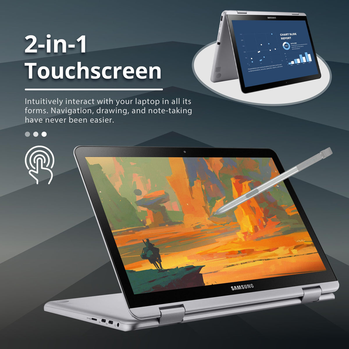12.2" Touchscreen 2-in-1 Laptop V466797