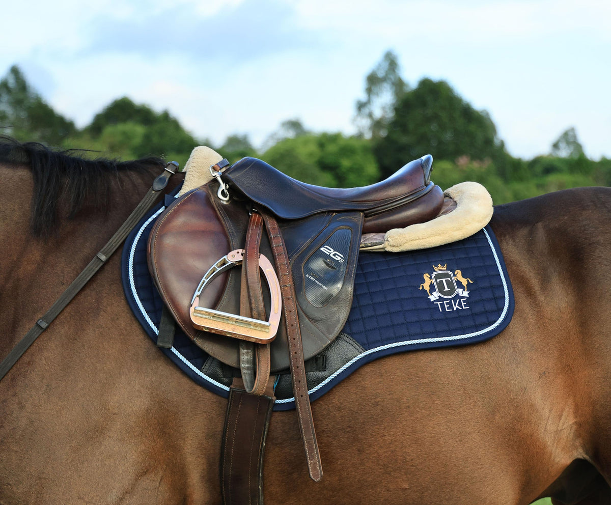 100% Cotton English Saddle Pads B553